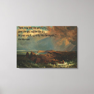 Paysage marin de l'océan Indien toile côtière Impr