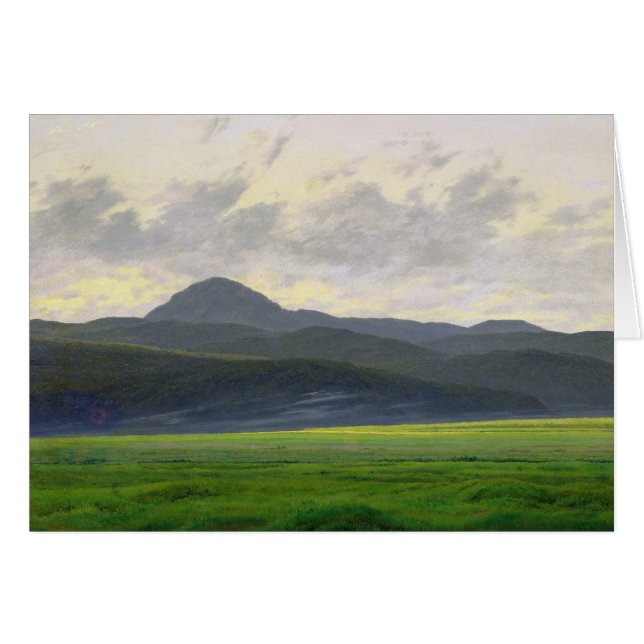 Paysage montagneux (Devant horizontal)