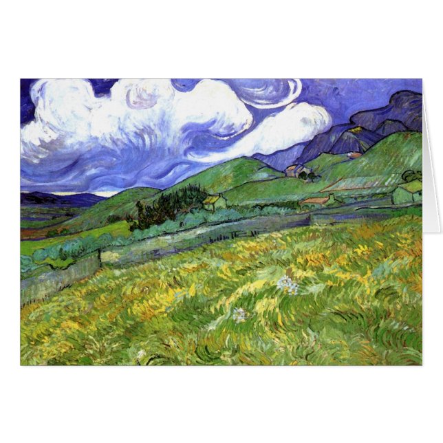 Paysage montagneux, Vincent van Gogh (Devant horizontal)