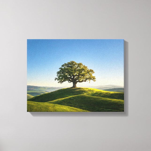 Paysage n° 6, impression sur toile de la série Pay (Recto)