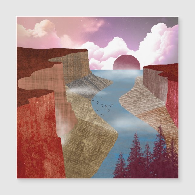 Paysage océanique du Canyon (Devant)