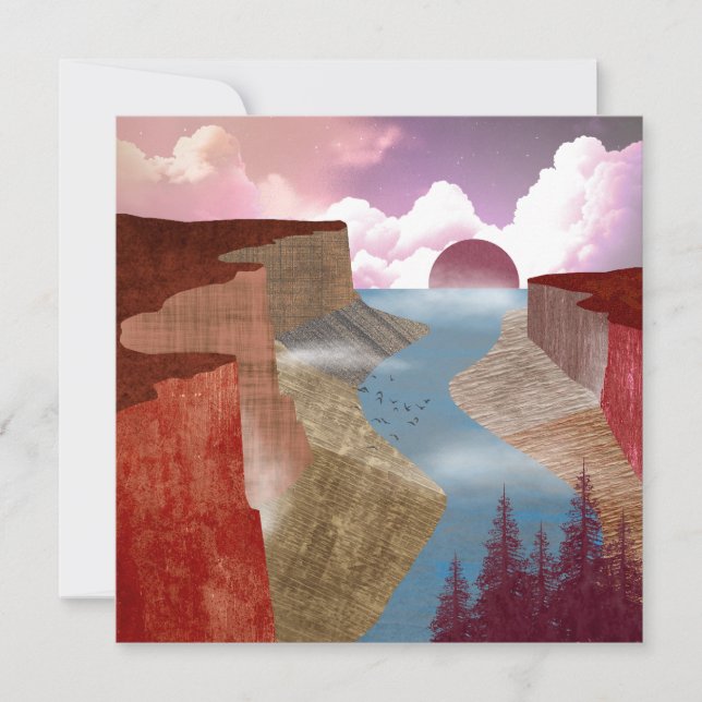 Paysage océanique du Canyon (Devant)