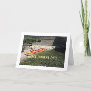 Paysage océanique, gendre, carte Fête des pères