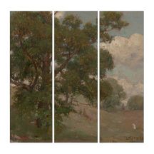 Paysage pastoral Louis Loeb (Américain, 1866-1909)