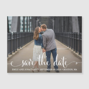 Paysage photo Enregistrer la date Mariage de l'aim