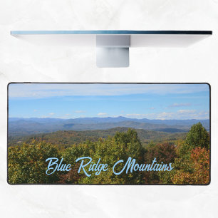Paysage photographique des Montagnes Blue Ridge