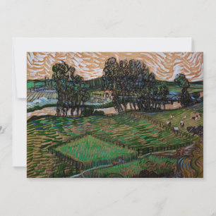 Paysage, Pont à travers Oise par Vincent van Gogh