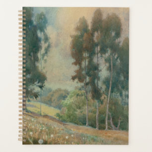 Paysage printanier (1911) Paysage d'aquarelle serè
