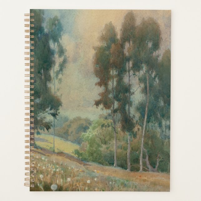Paysage printanier (1911) Paysage d'aquarelle serè (Devant)