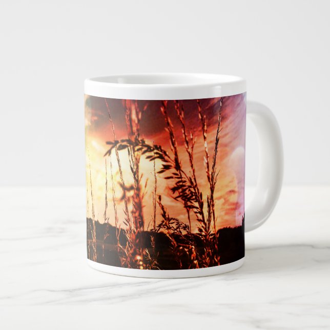 Paysage rural Jumbo Mug (Devant droit)