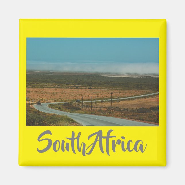 Paysage Sud-Africain Paysage Mountain View Magnet (Devant)
