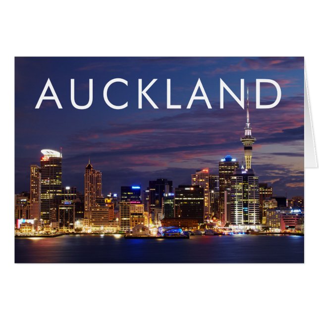 Paysage urbain d'Auckland City (Devant horizontal)