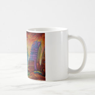 Paysage urbain de Detroit - tasse