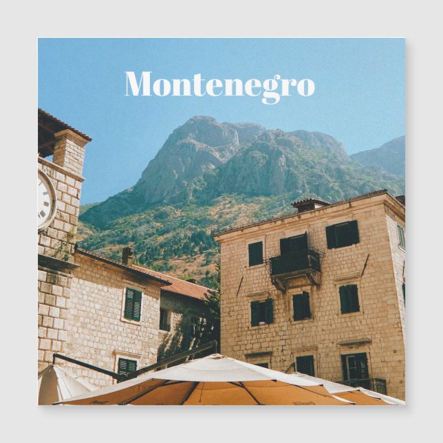 Paysage urbain du Monténégro (Devant)
