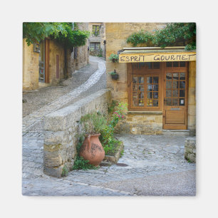 Paysage urbain en Dordogne, France aimant