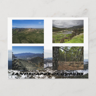 Paysages de Chypre carte postale