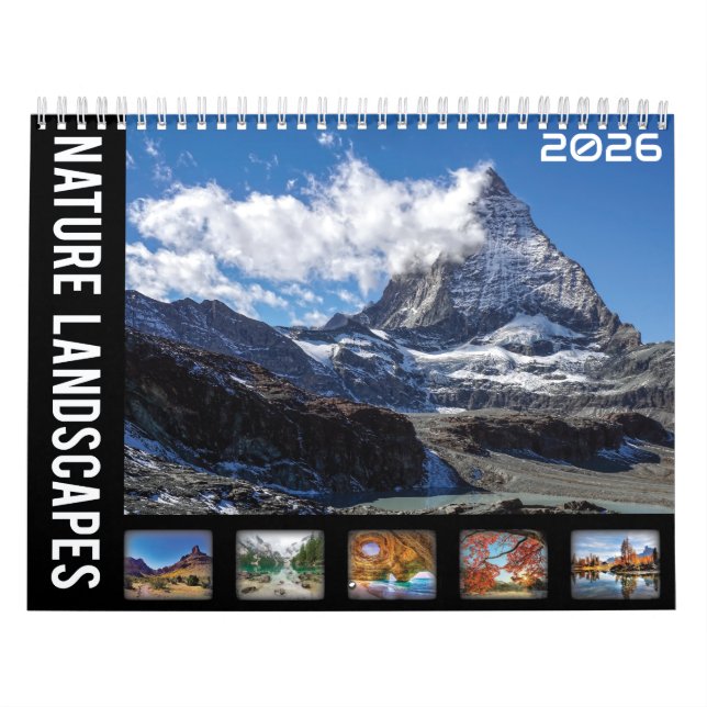 Paysages de Nature Calendrier 2026 (Protection)