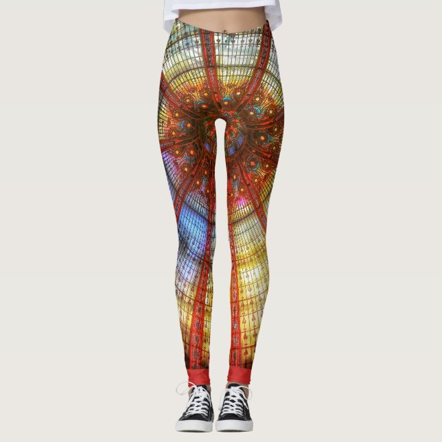 Paysages Urbains Leggings Funky (Devant)