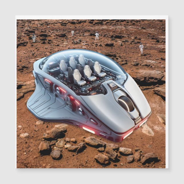 PC Souris-Voile : Défilement sur Mars - Mission 01 (Devant)