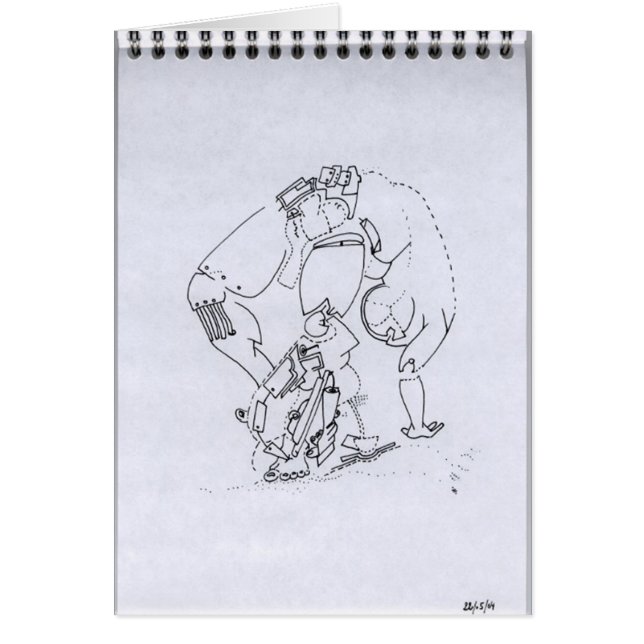 PDD17 Petits dessins faibles Sabotant CyberDoodles (Devant)