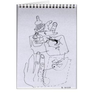 PDD 8 Petits dessins Faibles Jeux de Mains Carte