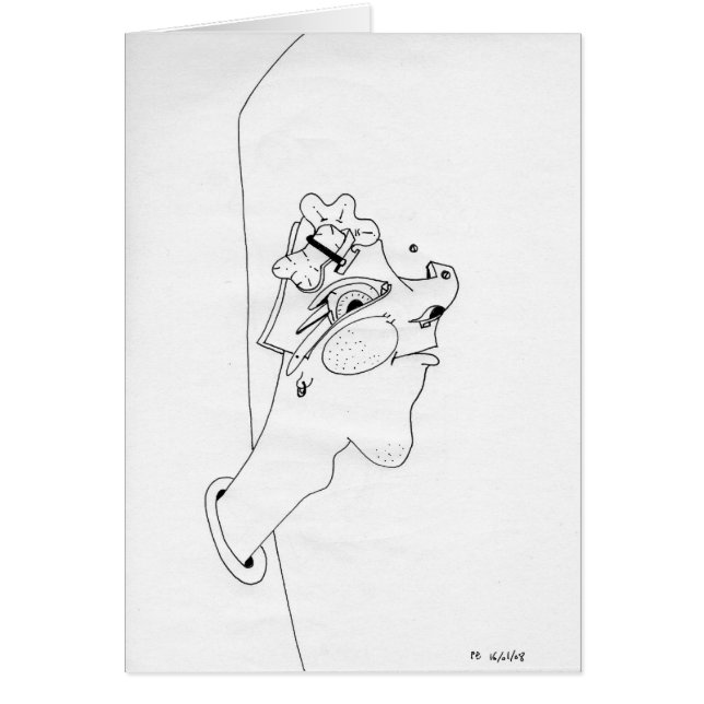 PDD Petits dessins faibles Quoi de neuf? Carte (Devant)