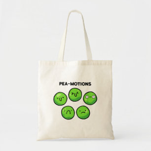 Pea-motions Funny Vegetable Pun Sac fourre-tout