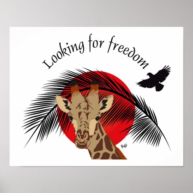 Peace and Freedom for all poster (Devant)