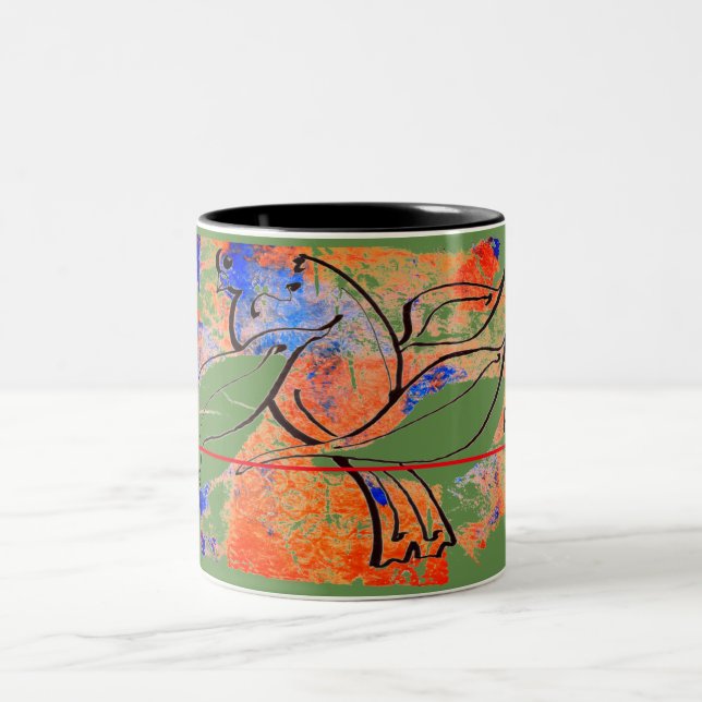 Peace Dove mug pour le stress d'aujourd'hui (Centre)