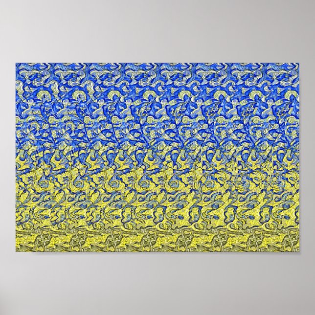 Peace Dove of Ukraine - Impression 3D cachée (Devant)