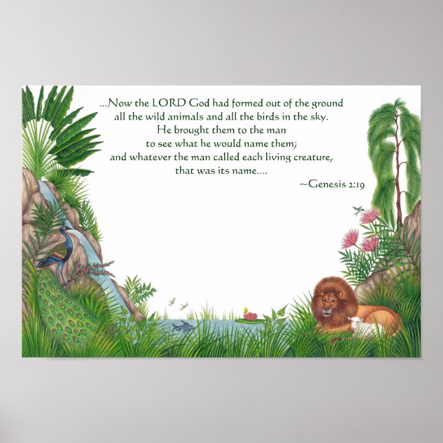 Peace in Eden ~ Poster (Devant)