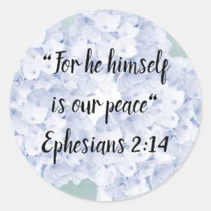 Peace Jesus est notre Sticker Peace Round