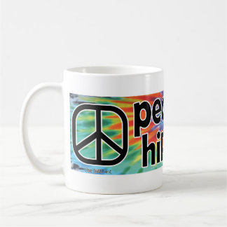 Peace Loisir Hippiété Tie Dye Mug