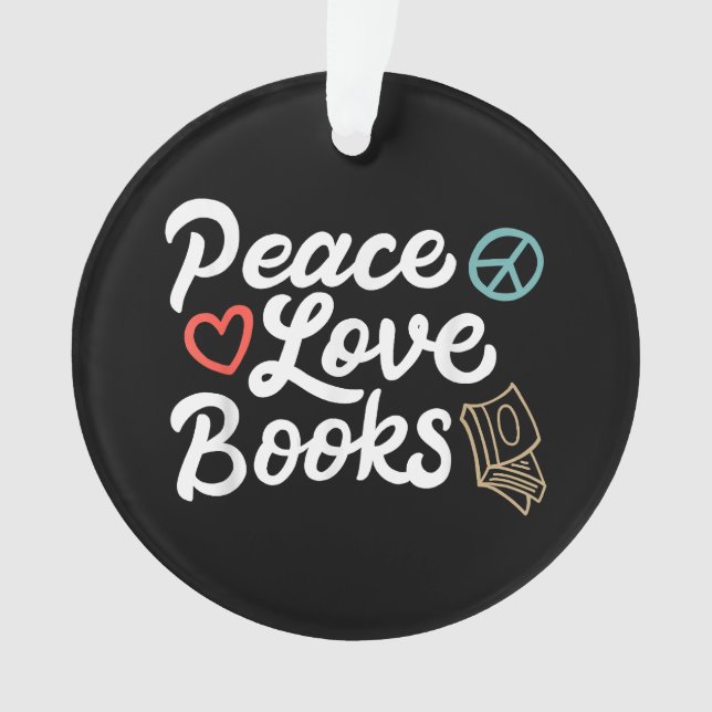 Peace Looks Geeky & Cute Reading (devant)