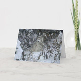 Peace Love Joy Chien Carte de Noël