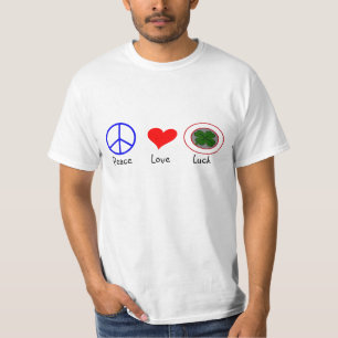 Peace, Love & Luck - Value T-Shirt