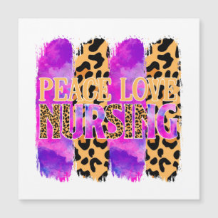 Peace Love Nursing - Cute Nurse Design (2)