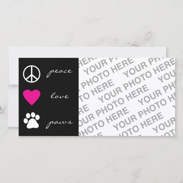 Peace Love Paws (Devant)