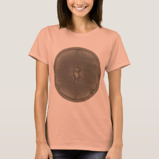 Peace Man T-shirt bronze cercle de pièce