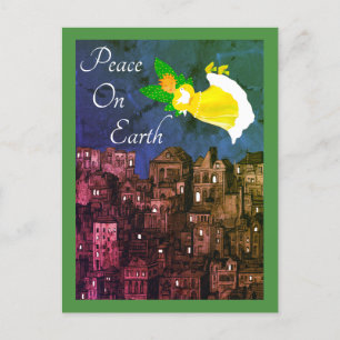 Peace on Earth Angel avec carte plat Dove