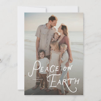 Peace on Earth Carte photo de vacances