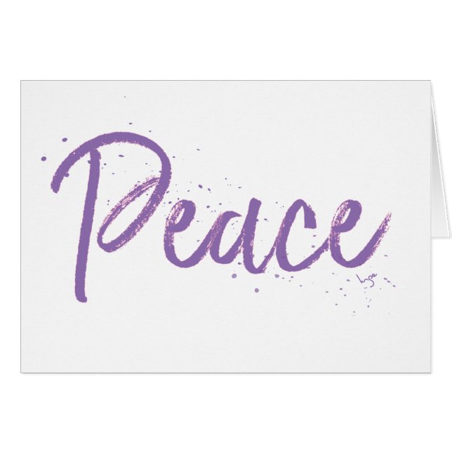 Peace--Purple-Text (Devant horizontal)