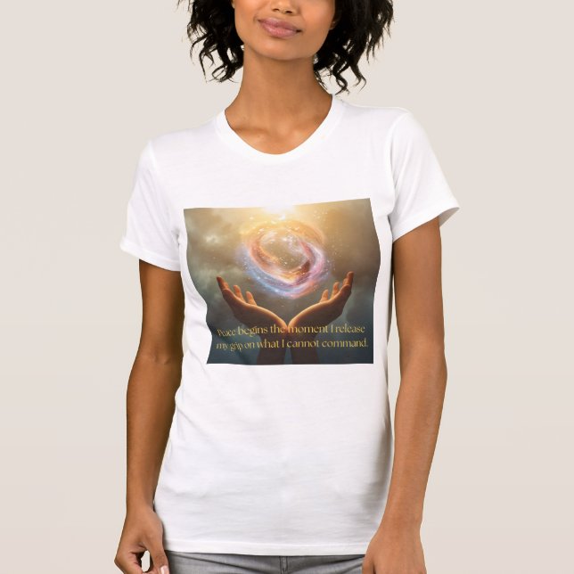 Peace Quote T-shirt (Devant)