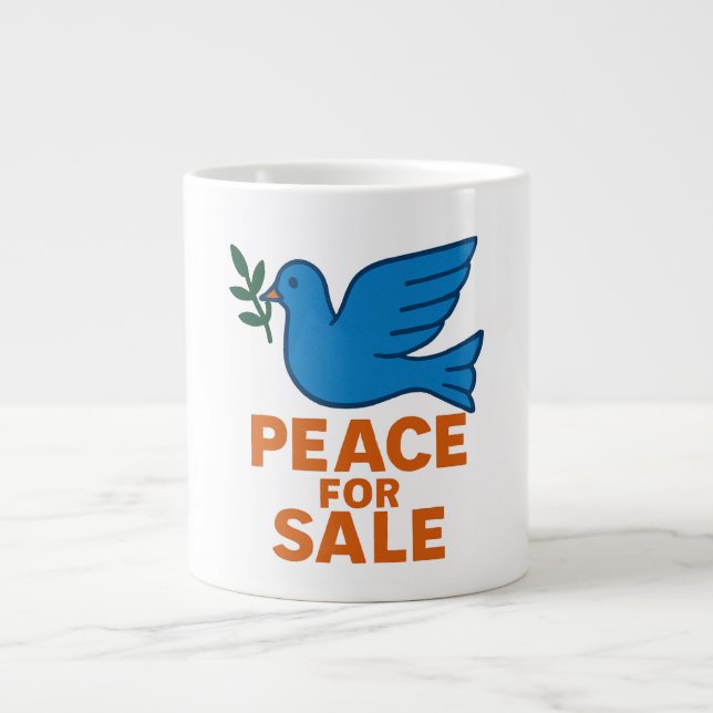 Peace Themed Coffe Mug ,Traveller Mug (Devant)