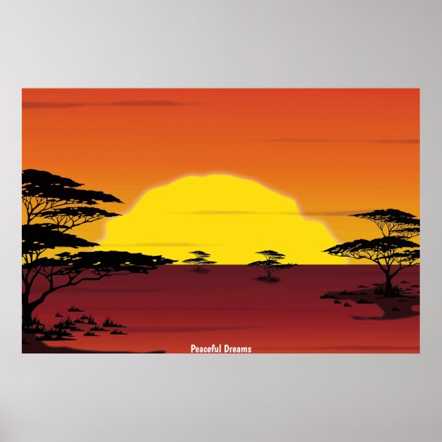 Peaceful Dreams  Poster (Devant)