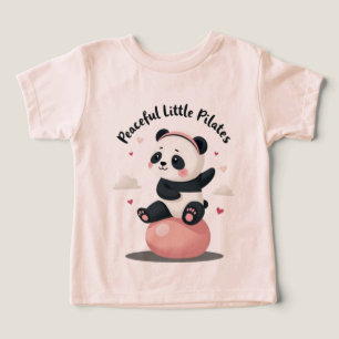 Peaceful Little Pilates Panda   Cute Kawaii Fitnes