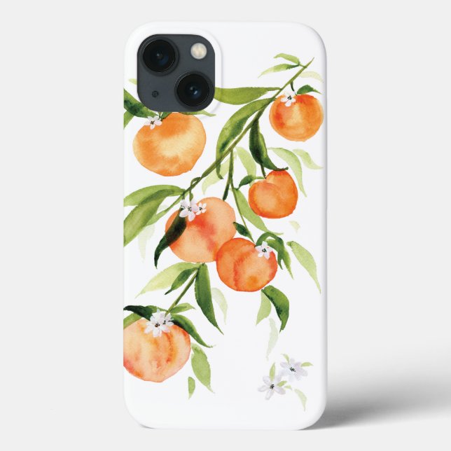 Peach apricot coque iphone de fruits d'été (Verso)