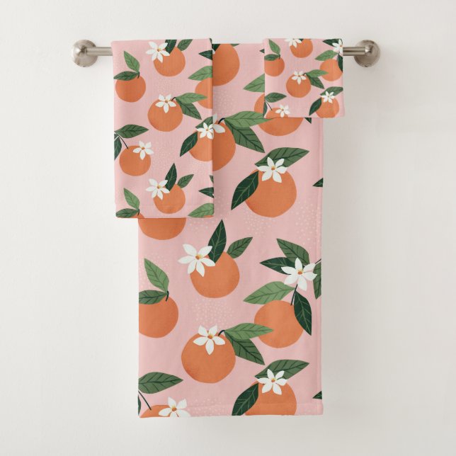 Peach Orange Juice Motif (En situation)