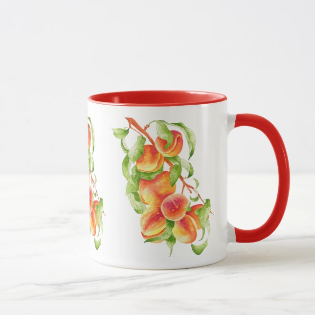 'Peach Paradise' sur une Mug Combo (II) (Droite)
