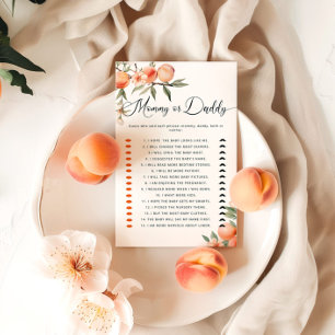 Peach Who Said It Maman ou papa jeu